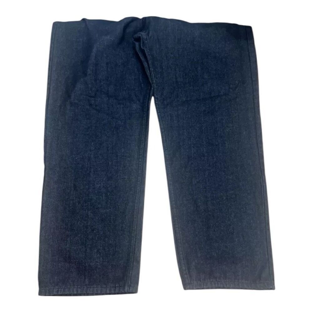 Akademiks Jeans Mens 44x30.6 Black Straight Leg 5-Pockets Casual Zipper Closure - Picture 3 of 11